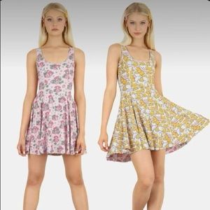 Blackmilk Clothing My Melody Fields Vs Gudetama Inside Out Dress